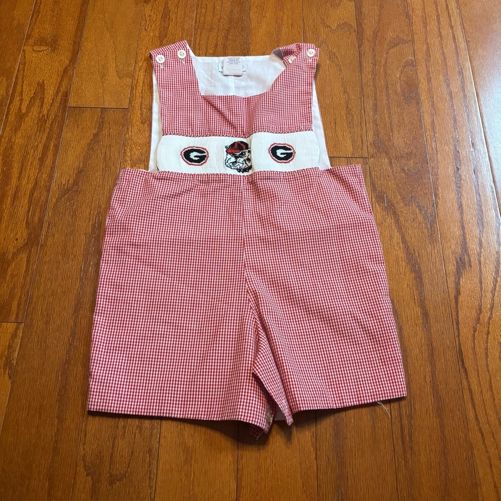 Red and White Kids One Piece